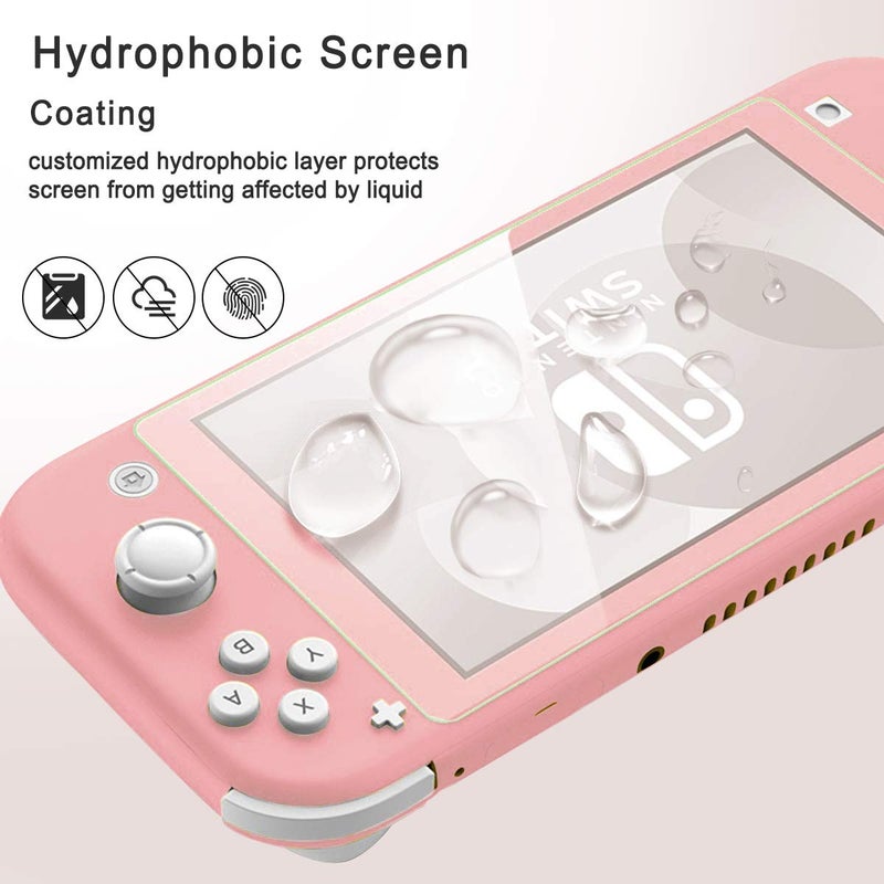 Moxiaomo Protective Case for Nintendo Switch Lite,Switch Lite Case with Screen Protector and Glitter Bling Soft TPU Cover with Shock-Absorption and Anti-Scratch Caseï¼ˆ2Pack Screen Protector ï¼‰ - Image 4